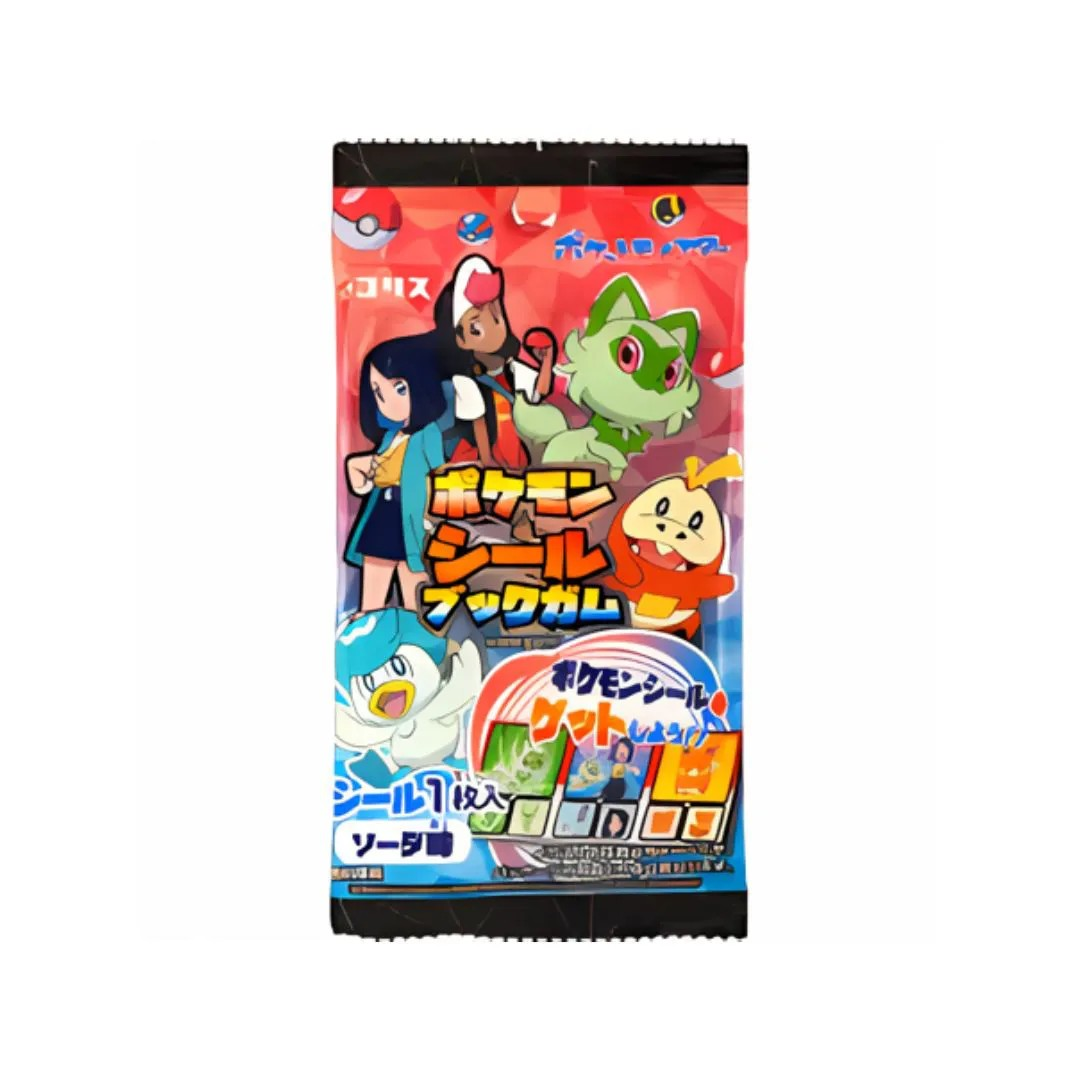 Chiclete Pokemon Soda Book Gum 3,5g
